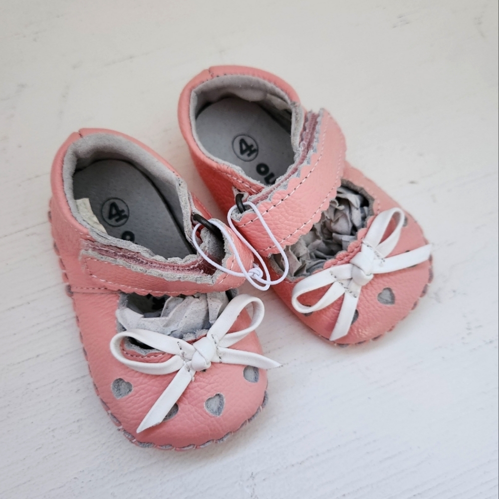 Outback Leather Baby Shoes Size 4